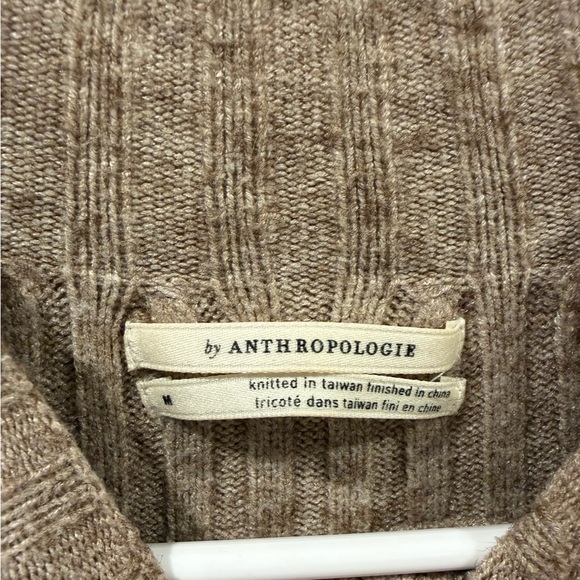 Anthropologie Cozy Tan Women's Sweater - Picture 2 of 8